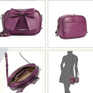 Karl Lagerfeld Paris Bow Crossbody Bag